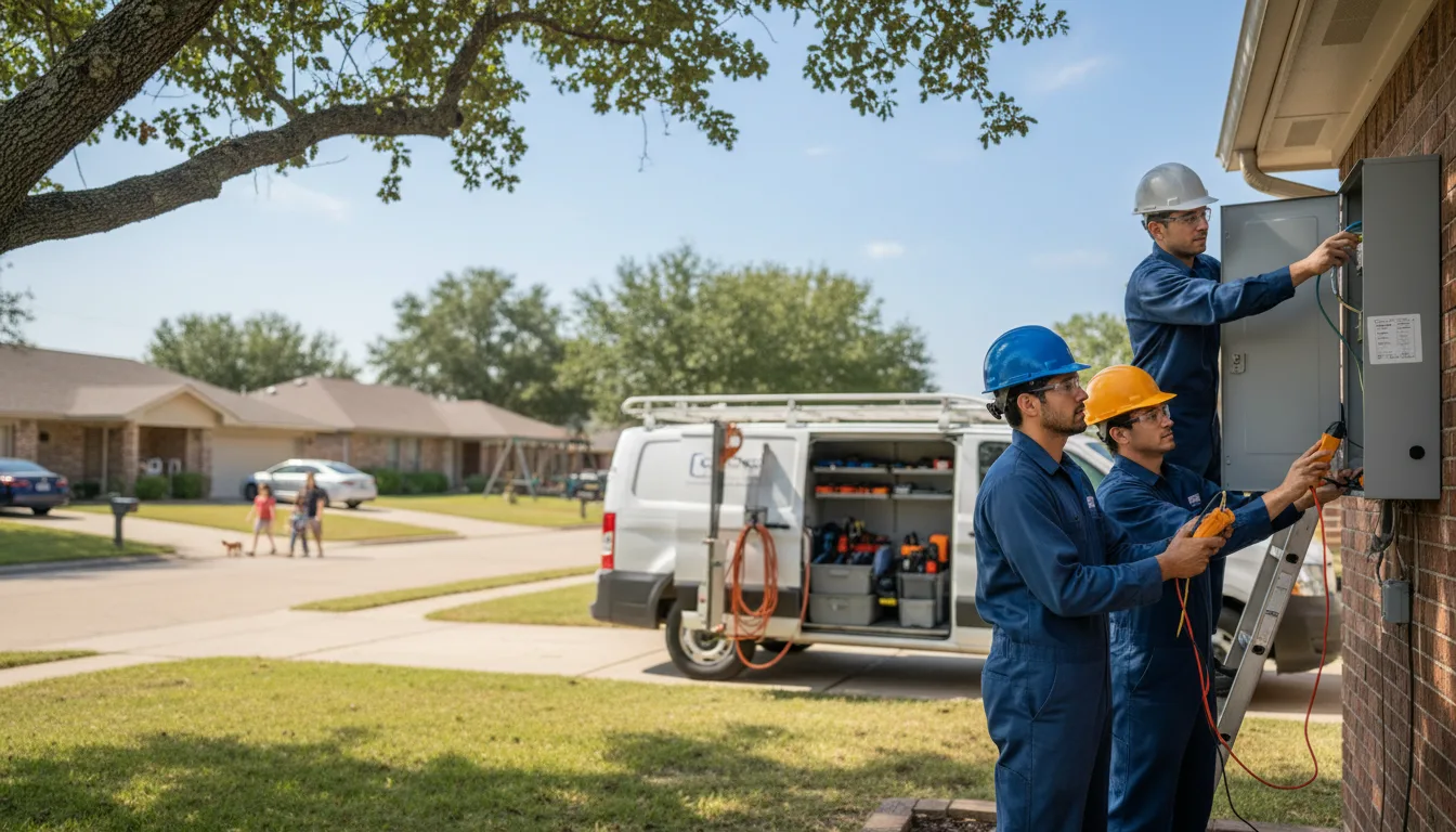 Certified electrician providing emergency electrical services in Hale, MO